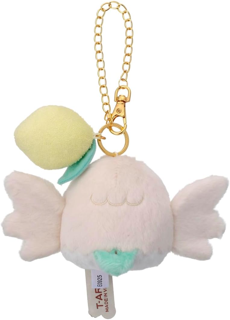 Thumbnail 3 de タカラトミーアーツ ポケピース モクロー ぬいぐるみチェーン付きマスコット カラフルVer. 幅約16cm