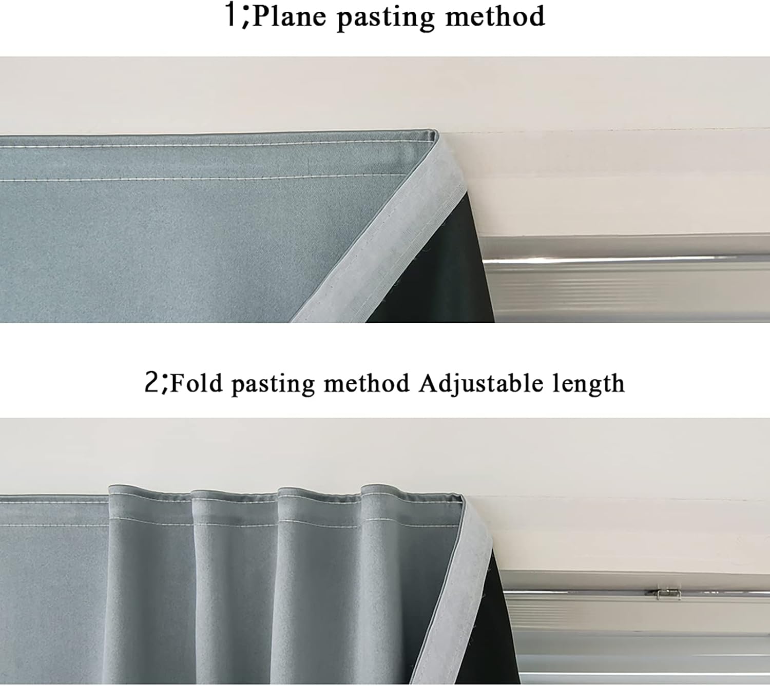 Detalle 2 de AJAZZ Blackout Curtain, 47" W x 54" L