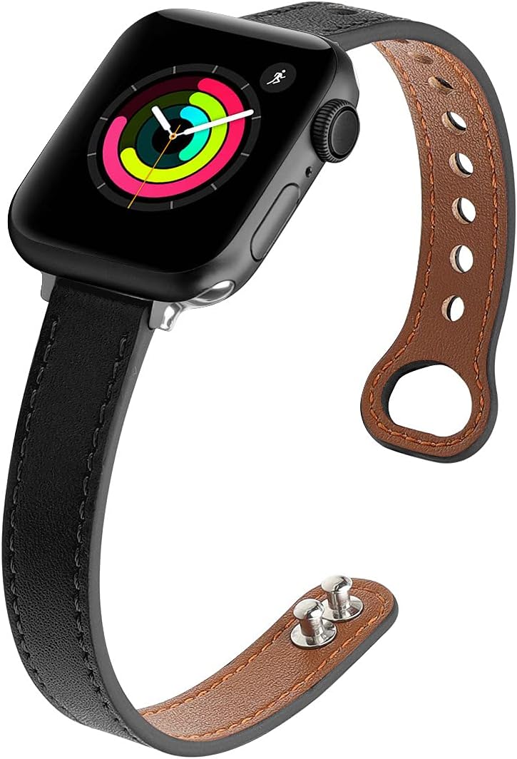 Thumbnail 6 de segoo Leather Band for Apple Watch — 38–49mm, Top Grain Leather, Slim & Comfortable