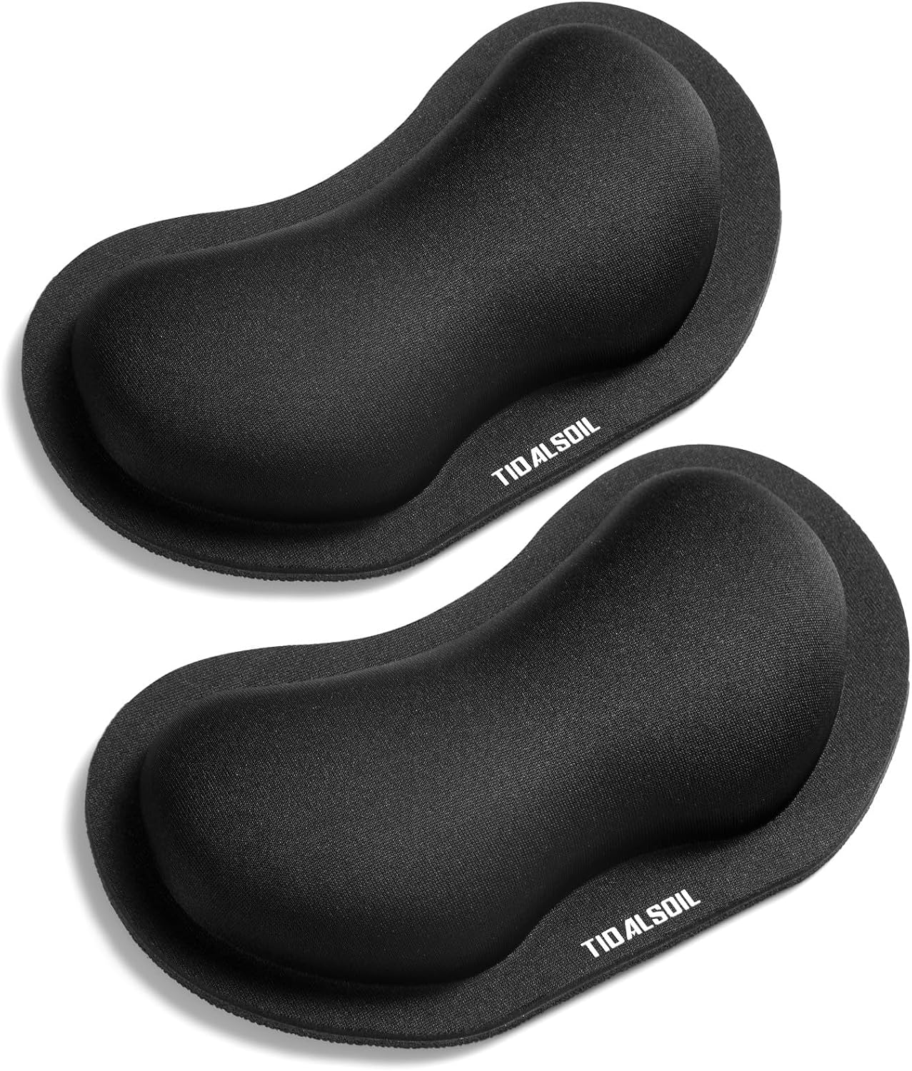 Detalle de TIDALSOIL Mouse Wrist Rest 2-Pack: Ergonomic Support with Anti-Slip Base