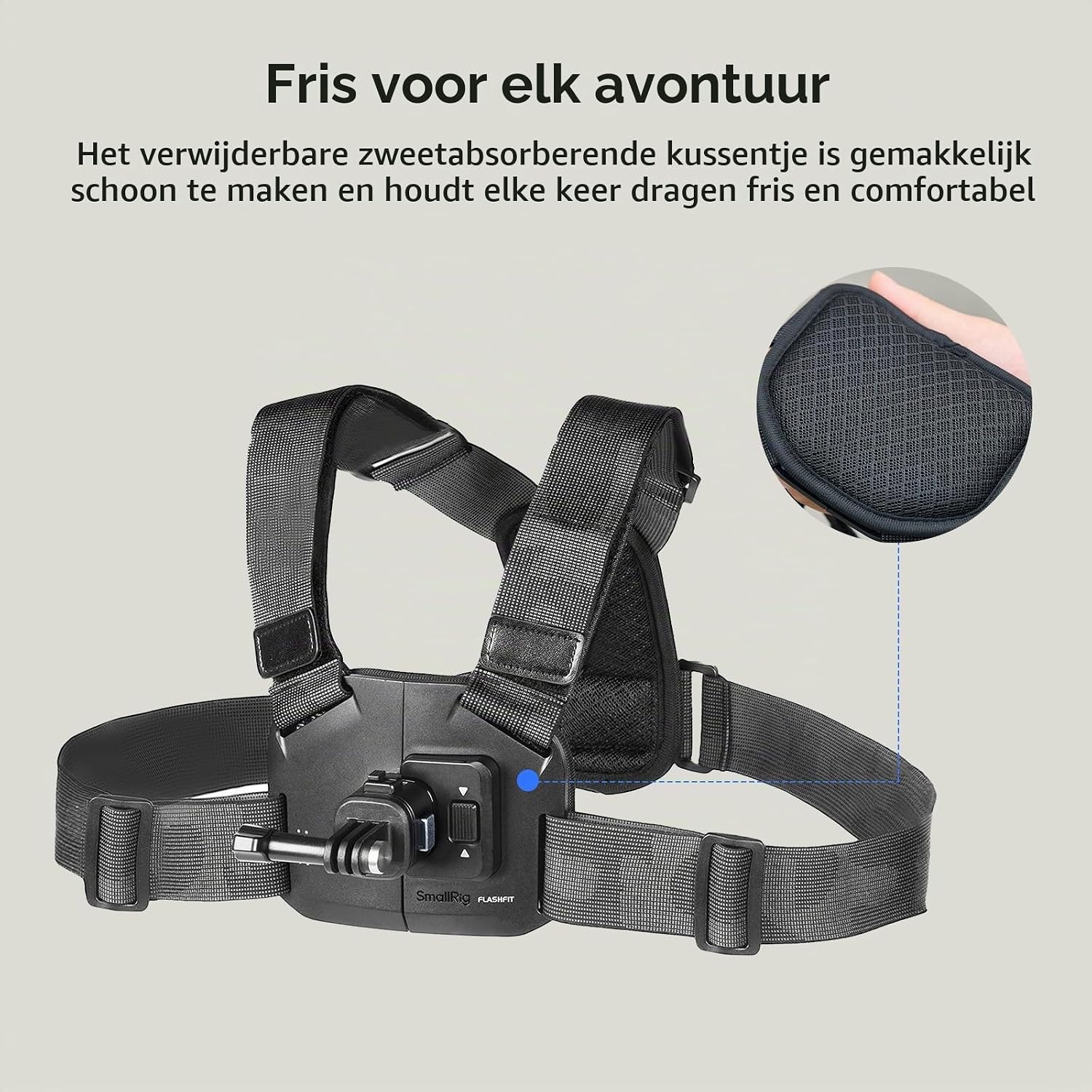 Thumbnail 6 de SMALLRIG 6305 borstbevestiging voor DJI Osmo Action 6 / Nano