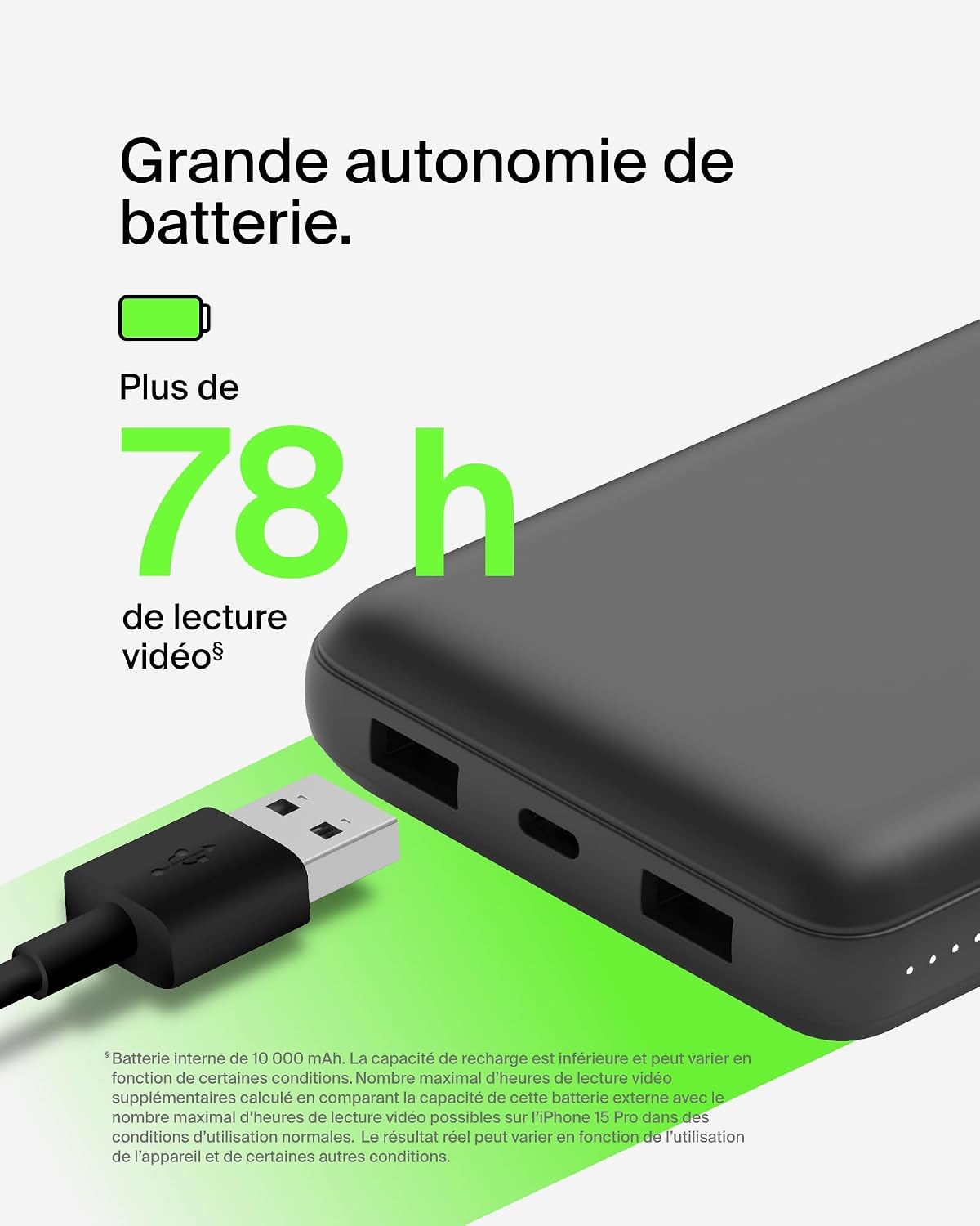 Thumbnail 2 de Belkin Batterie externe USB-C 20000mAh
