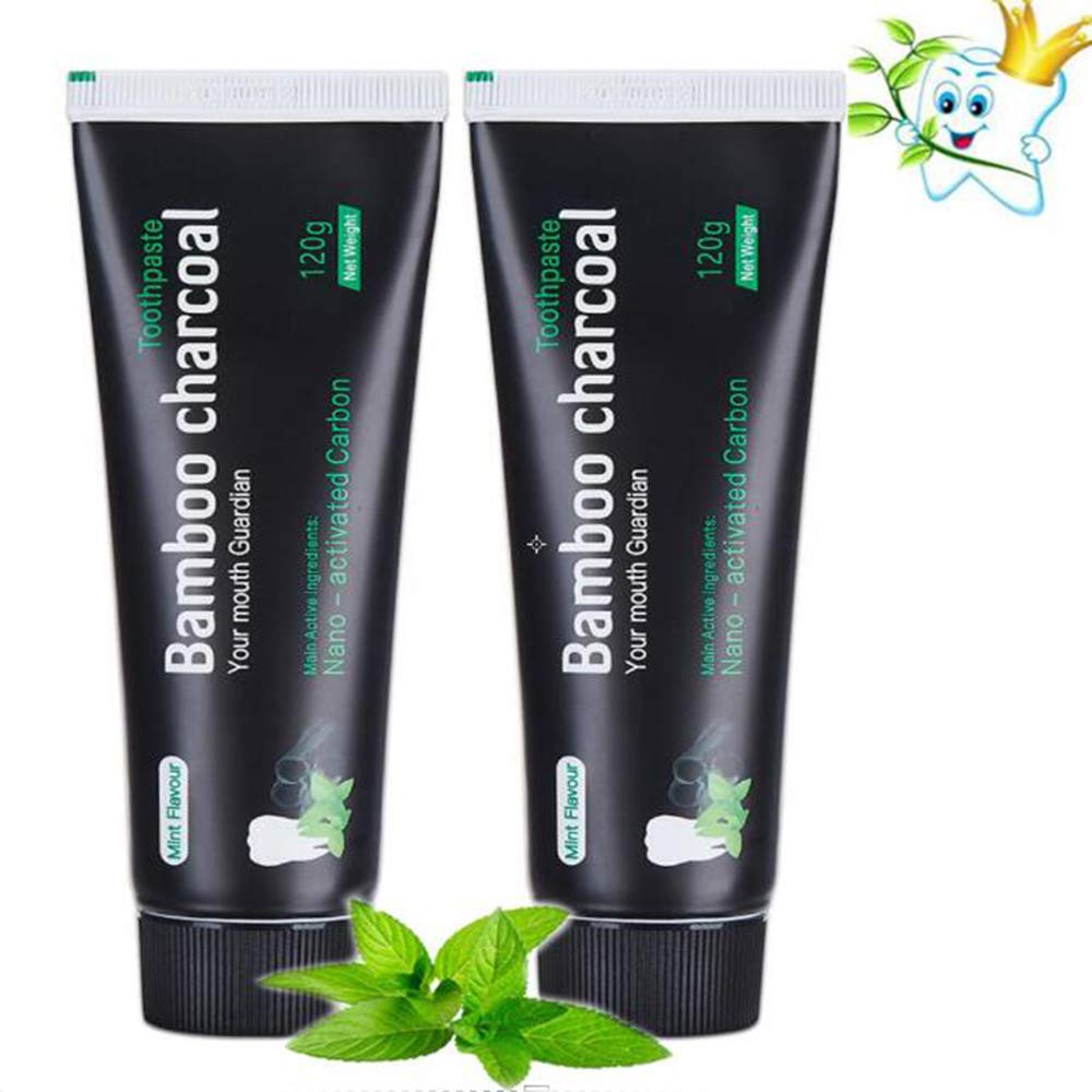 Thumbnail 6 de Aktivkohle-Zahnpasta Kokos (2 Packs) – fluoridfrei, natürliche Whitening-Pflege für empfindliche Zähne