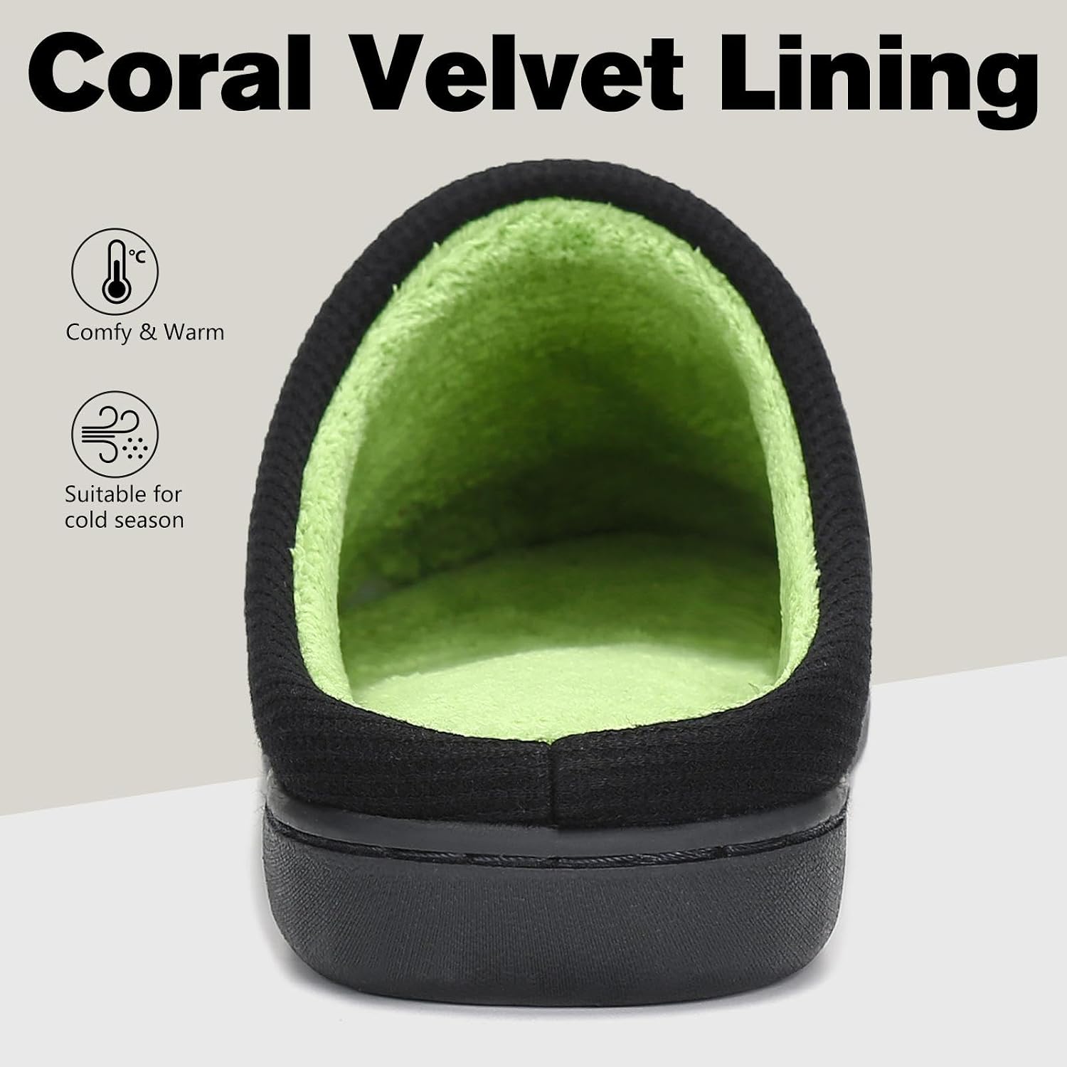 Thumbnail 3 de Mishansha Unisex Pantofole Memory Foam 36-47