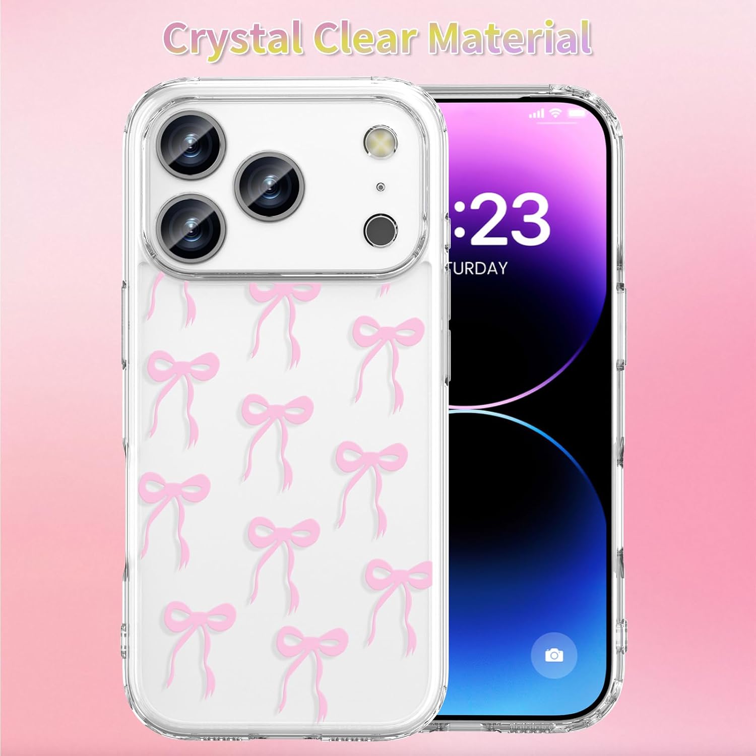 Detalle 2 de OCTT Clear iPhone Case 6.9-Inch