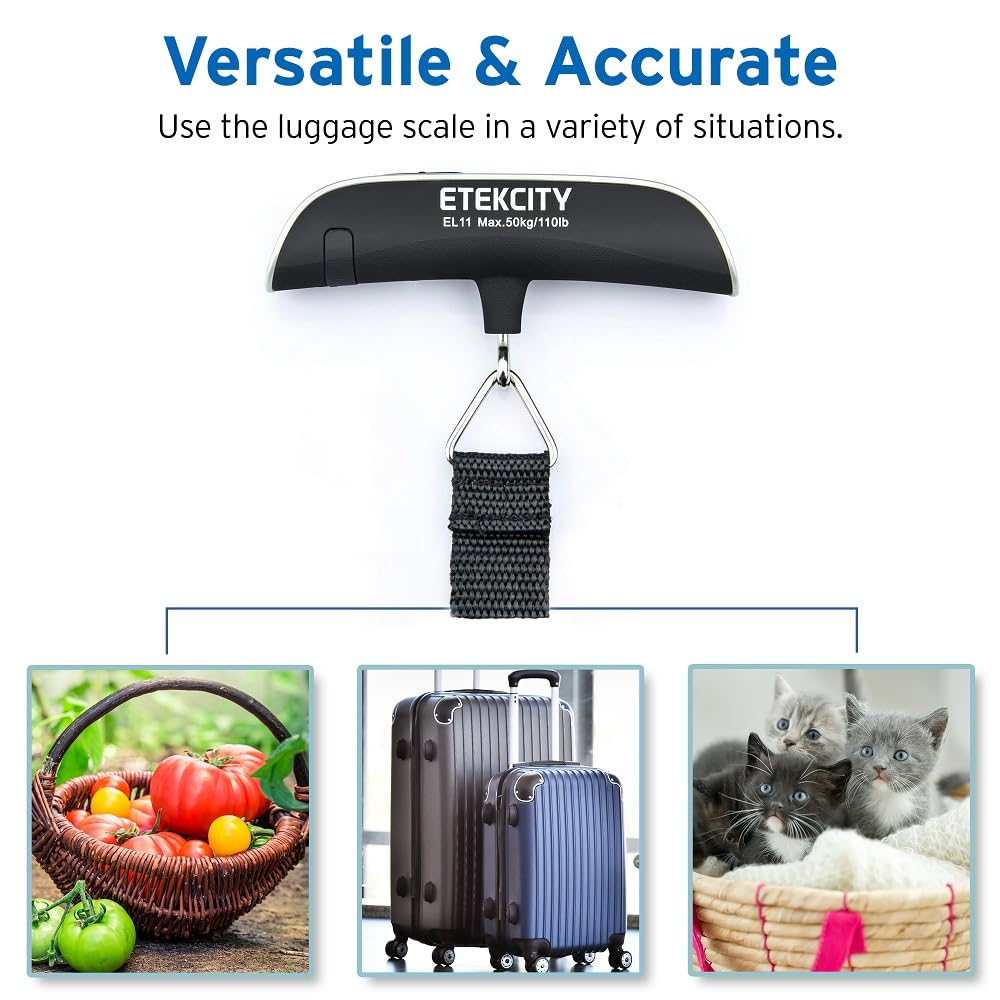 Thumbnail 6 de Etekcity EL11 Luggage Scale 110lb