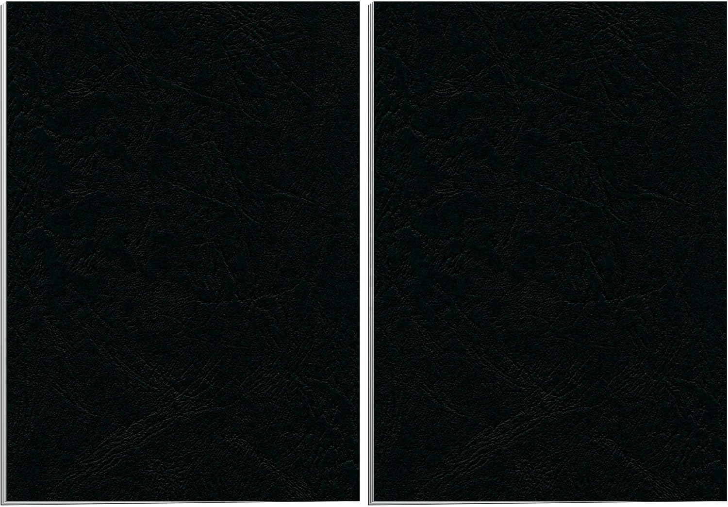 Detalle de FELLOWES Couvertures Delta A4 noir — boîte de 25, format Delta Delta