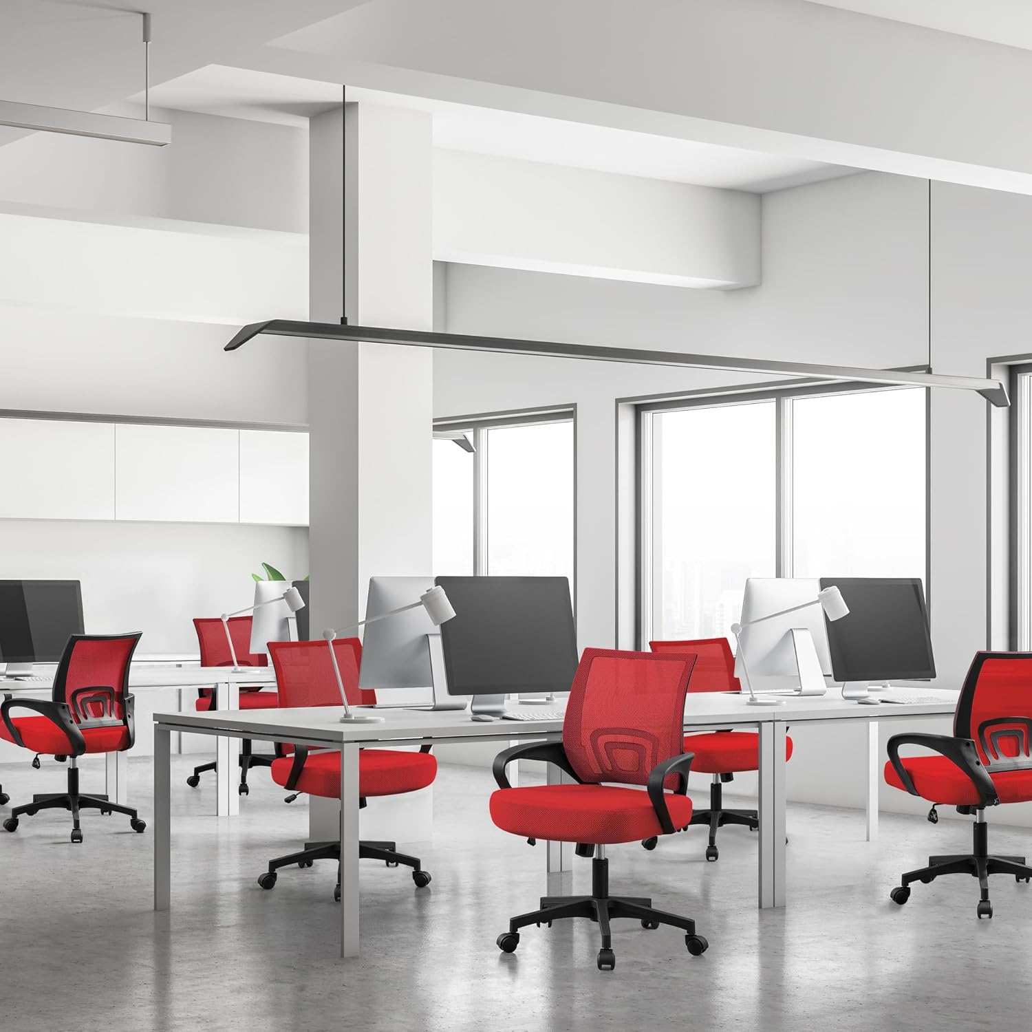 Thumbnail 6 de Yaheetech Mesh Office Chair