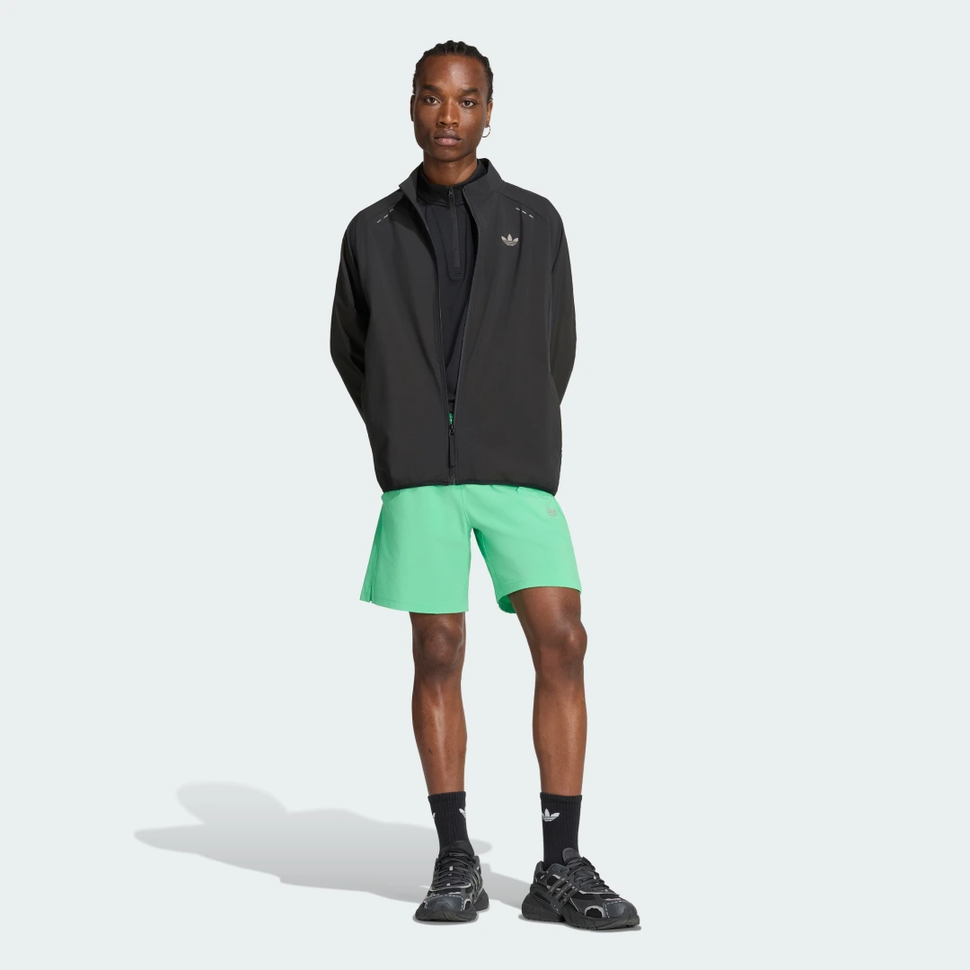 Thumbnail 2 de Pantalón corto poliéster Tech Trefoil Essentials de Adidas
