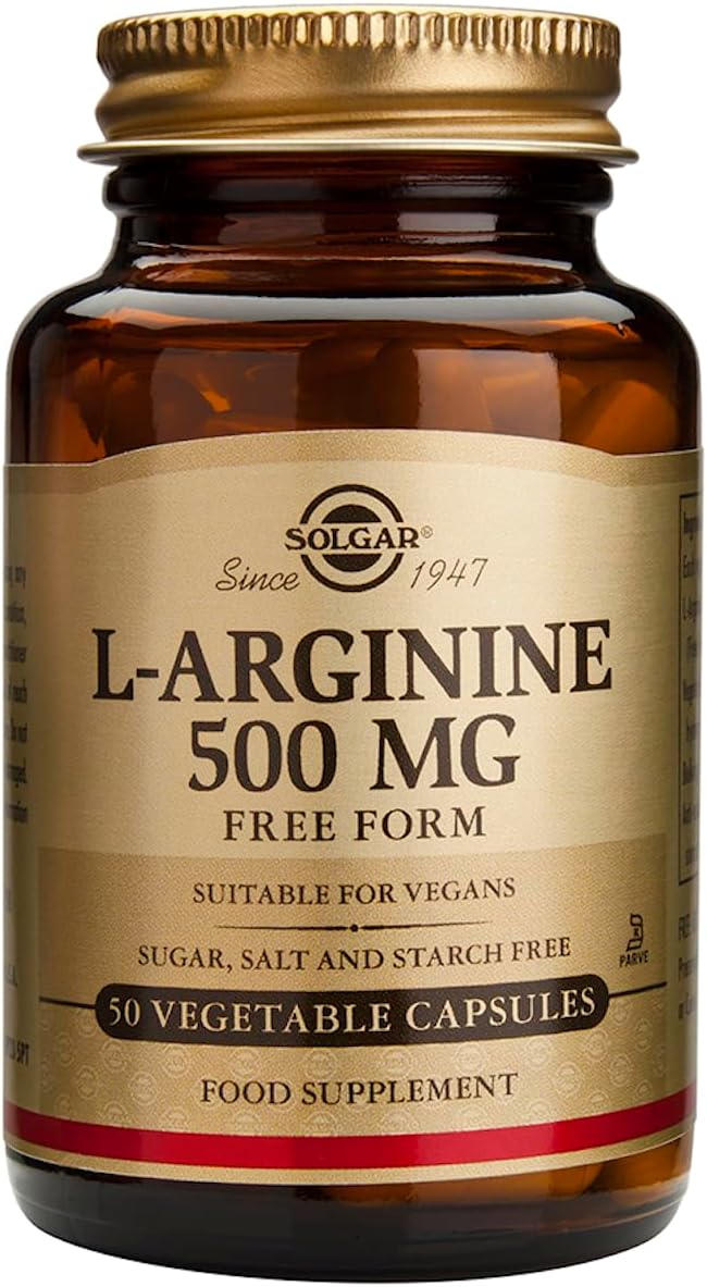 Thumbnail 1 de Solgar L-arginina 500 Mg Cápsulas Vegetales 50