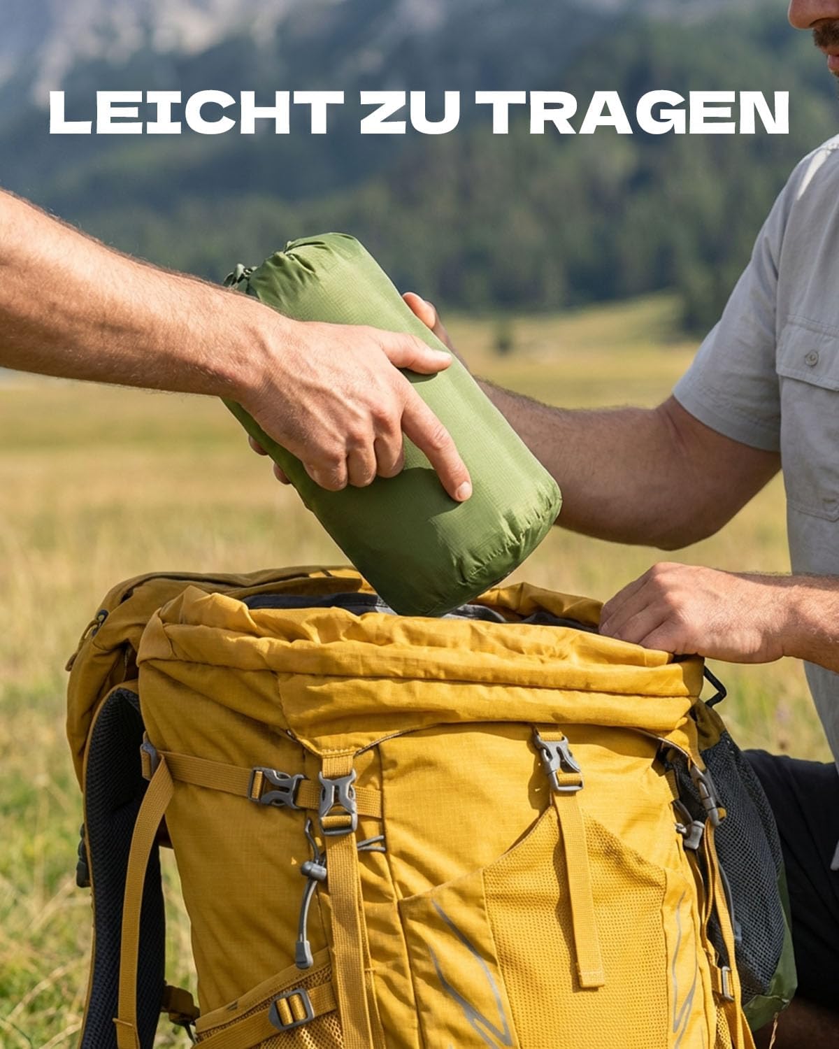 Thumbnail 6 de Rgaden Isomatte Camping – Ultraleichte, aufblasbare Schlafmatte mit integriertem Kissen und Fußpumpe