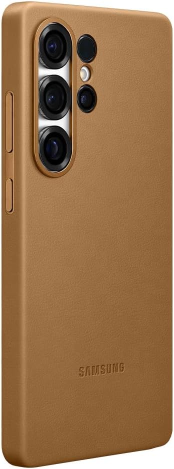 Thumbnail 2 de Samsung Kindsuit Coque Souple Colorée pour Galaxy S25 Ultra – Camel