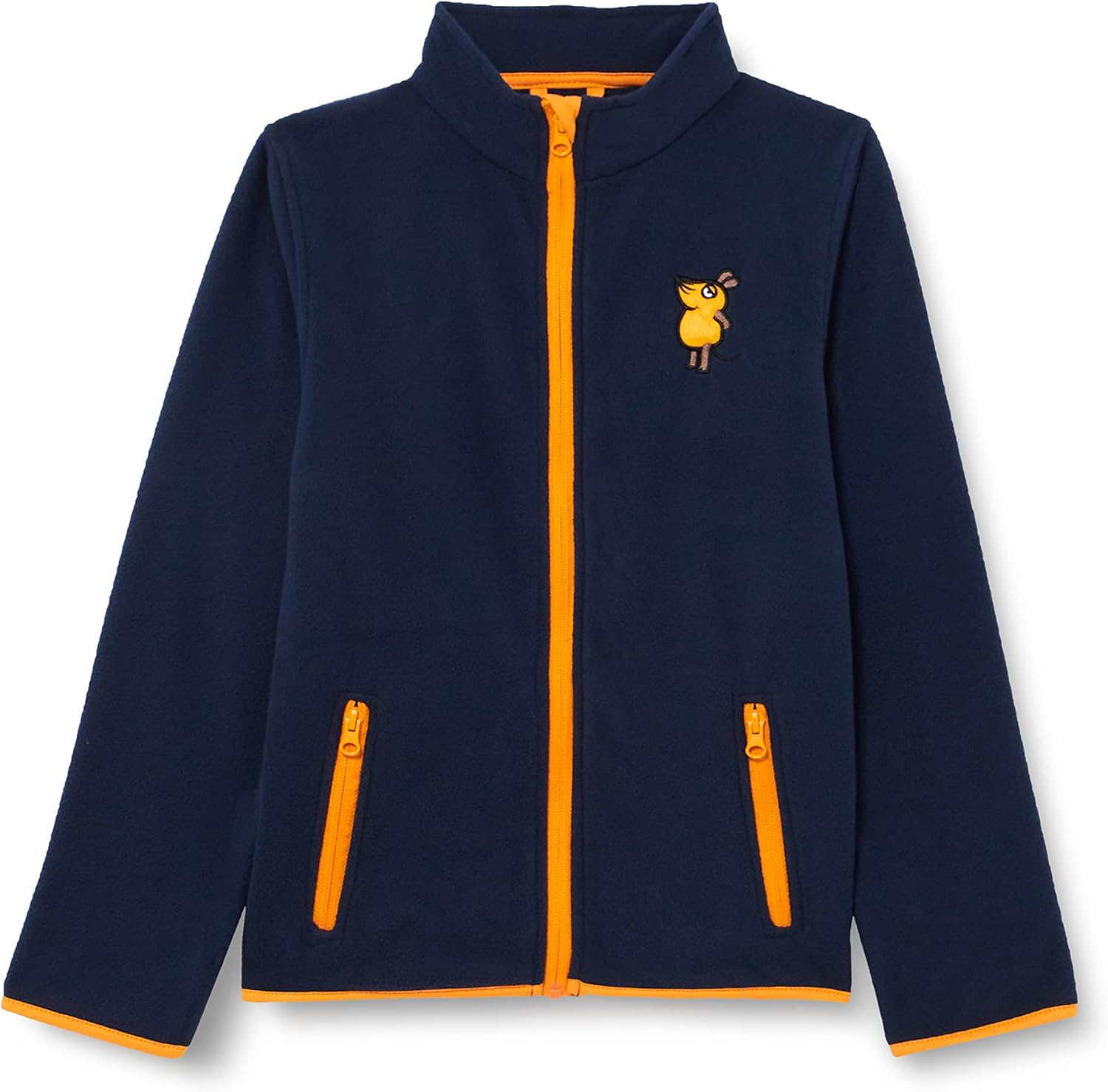 Detalle de Playshoes Unisex Kinder Fleece-Jacke Outdoor-Oberteil (1er Pack) – mit DIE MAUS
