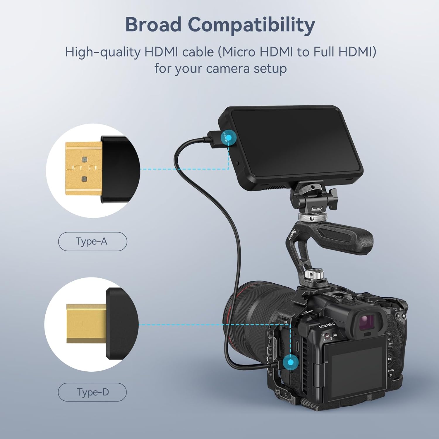 Thumbnail 4 de SMALLRIG 3043B câble HDMI 55 cm