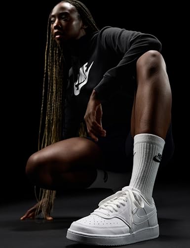 Detalle de Nike Court Vision Low Next Nature pour femme – Blanc, pointure 42 EU