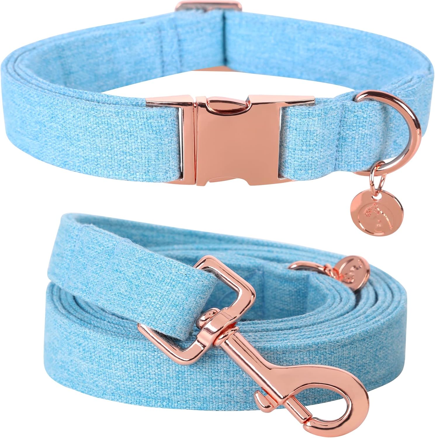 Thumbnail 6 de DOGWONG Dog Collar and Leash, Cotton and Linen