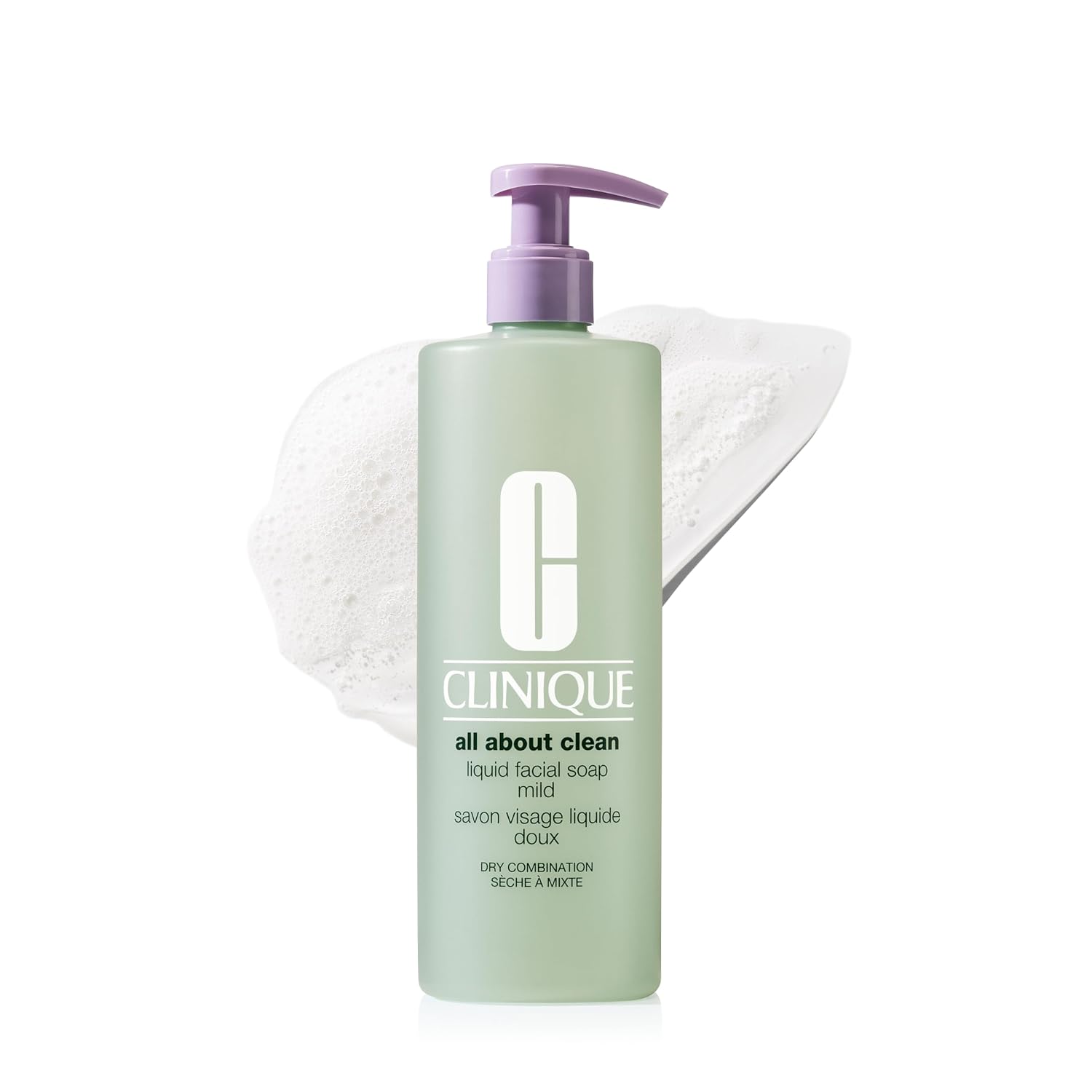 Detalle de Clinique All About Clean 6MLN010000 Liquid Facial Soap Mild for Dry Combination Skin