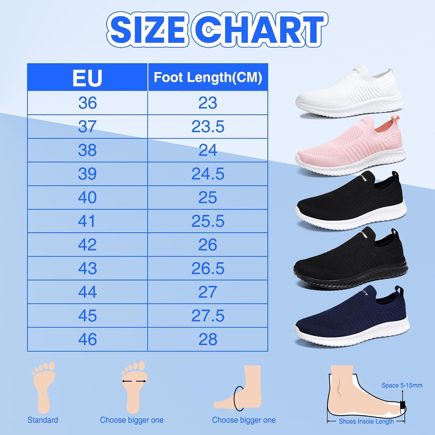 Thumbnail 5 de Hanani Slip-on Basket : Chaussures de sport respirantes et légères pour homme et femme