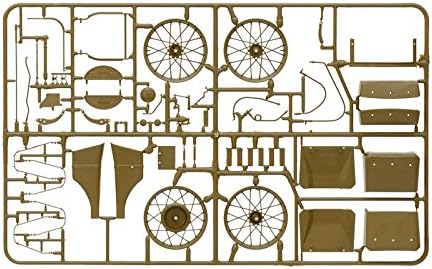 Detalle 2 de Italeri WLA 750 US Military Motorcycles 510007401 – model motocykla 1:9
