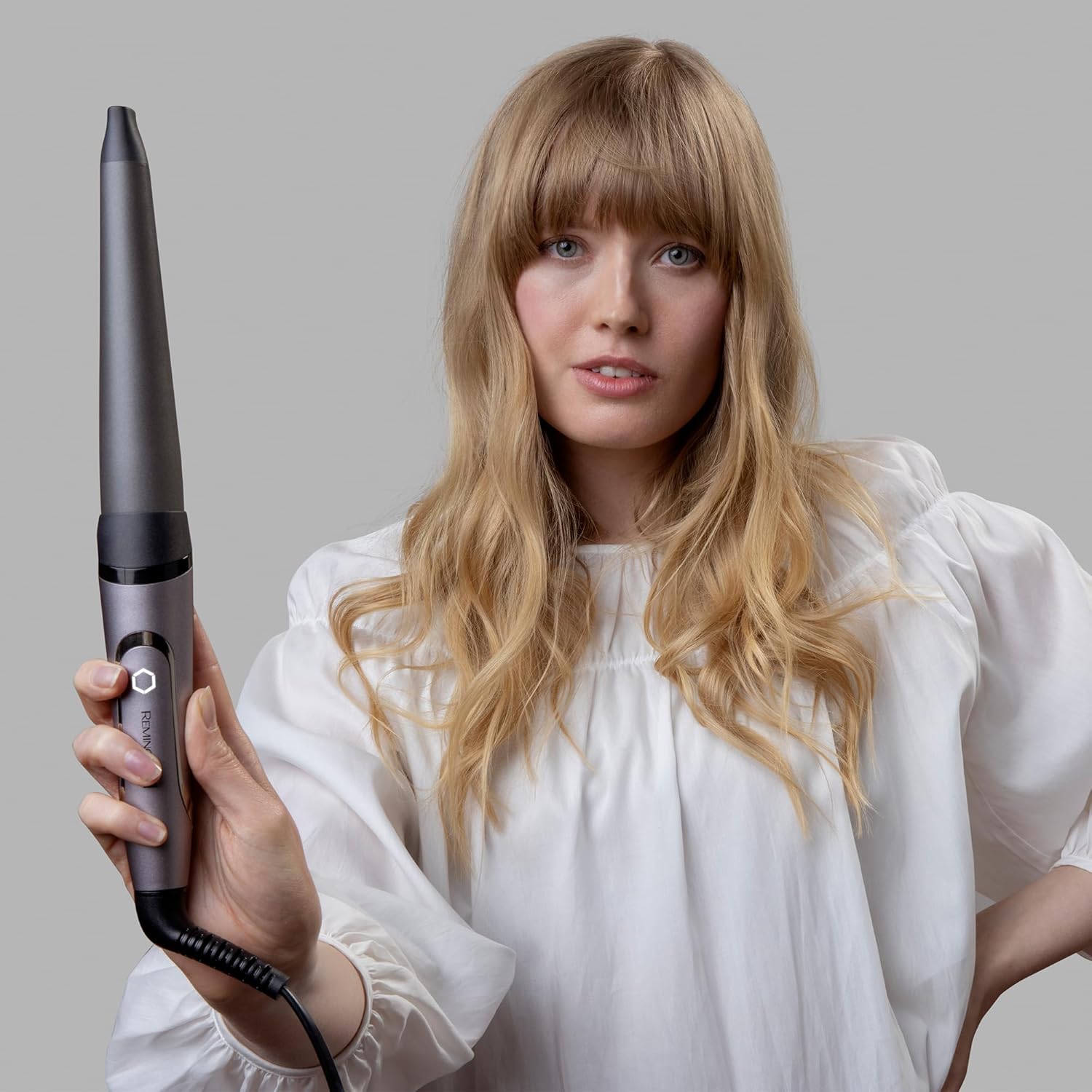 Thumbnail 2 de Remington Pro Luxe CI98X8: ferro arricciacapelli con cono 19–32 mm e StyleAdapt Intelligente