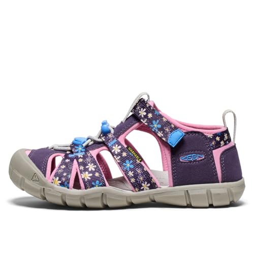 Thumbnail 2 de KEEN Unisex Kinder SEACAMP II CNX Sandale – Gänseblümchen/Marine, Größe 27/28