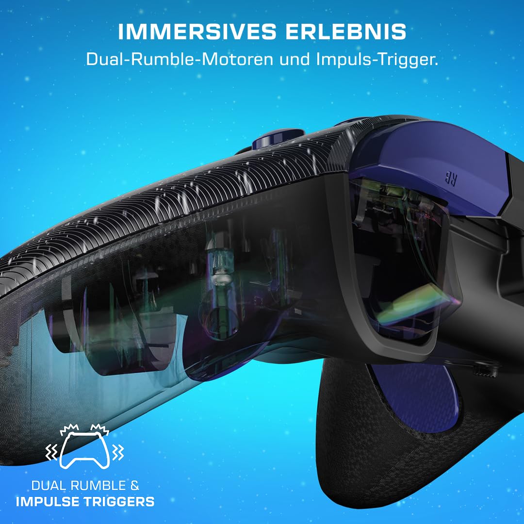 Detalle de Turtle Beach Rematch Advanced Dark Cosmos – Lentikularer Controller für Xbox & PC