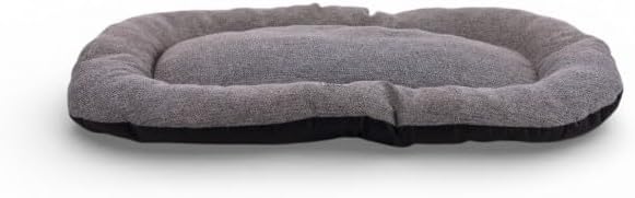 Detalle de Mon ami Luki Coussin Ovale Anti-Derapant Gris pour Chien — 110x60x8 cm