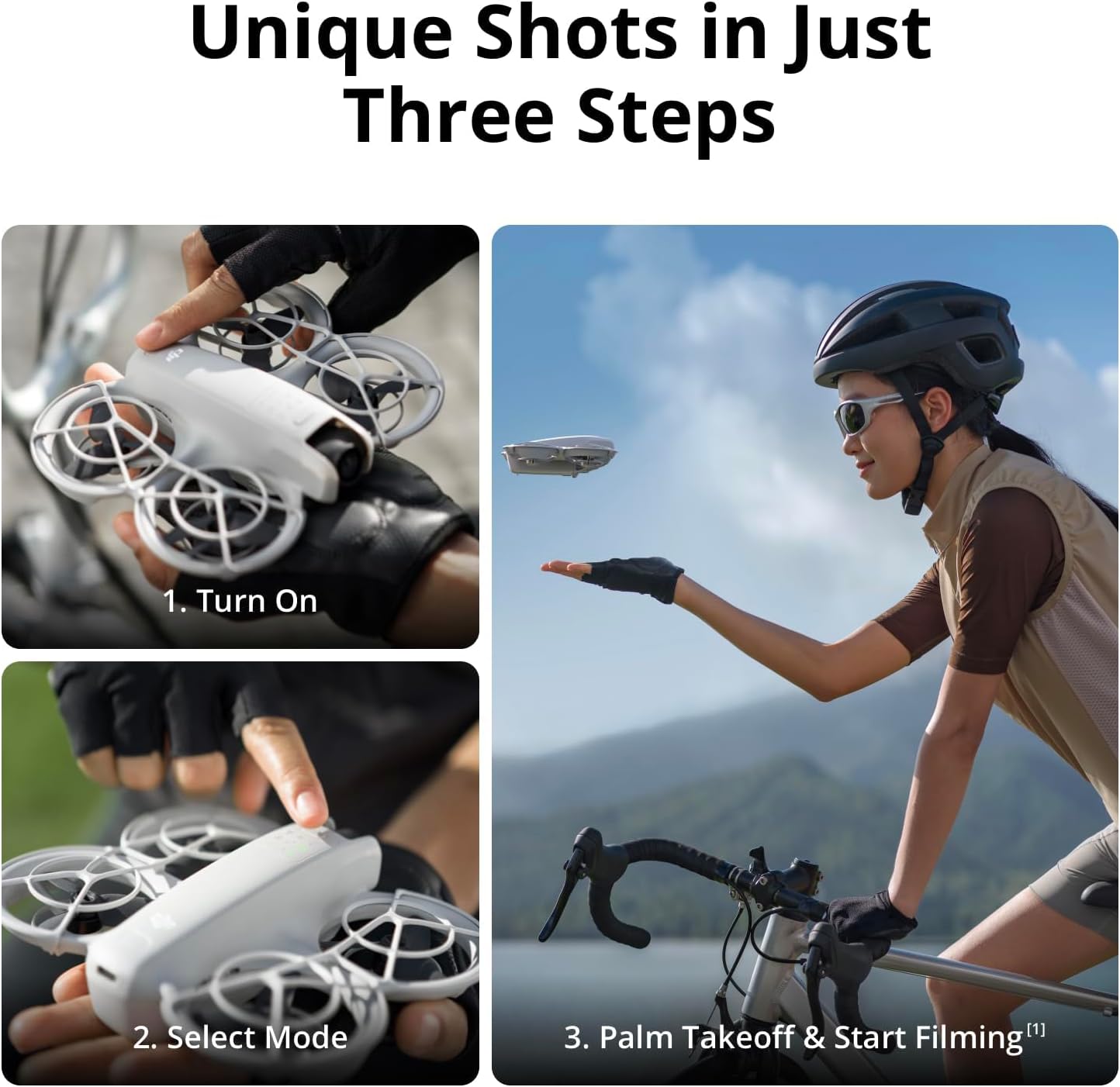 Detalle 2 de DJI Neo Motion 135g mini drone
