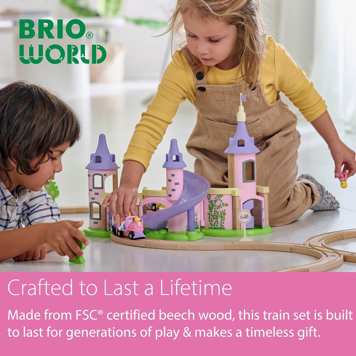 Thumbnail 6 de BRIO 33312 – Circuit Château Princesses/Disney Princesses, Coffret Complet 18 pièces