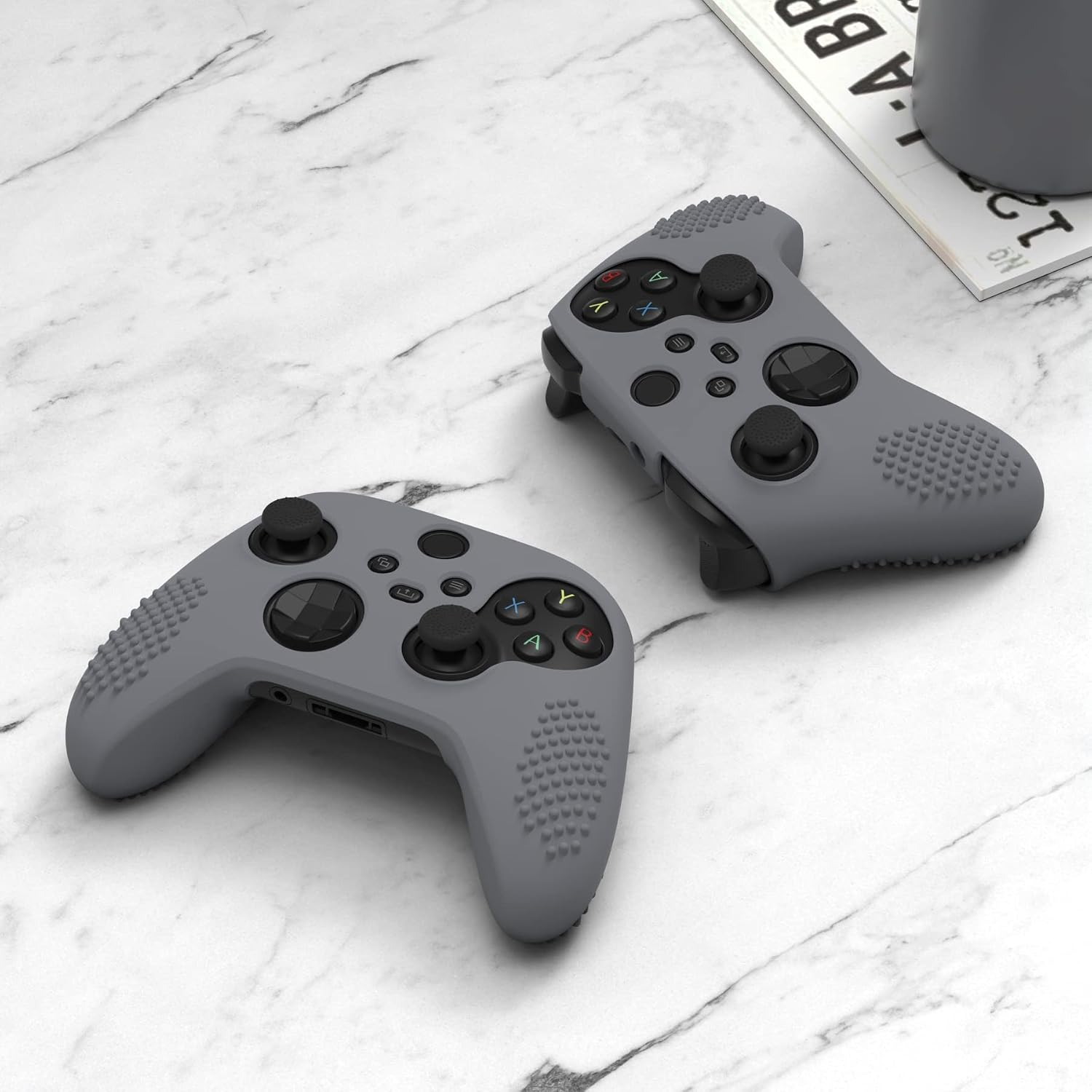 Thumbnail 4 de eXtremeRate PlayVital Gray 3D Studded Edition for Xbox Series X