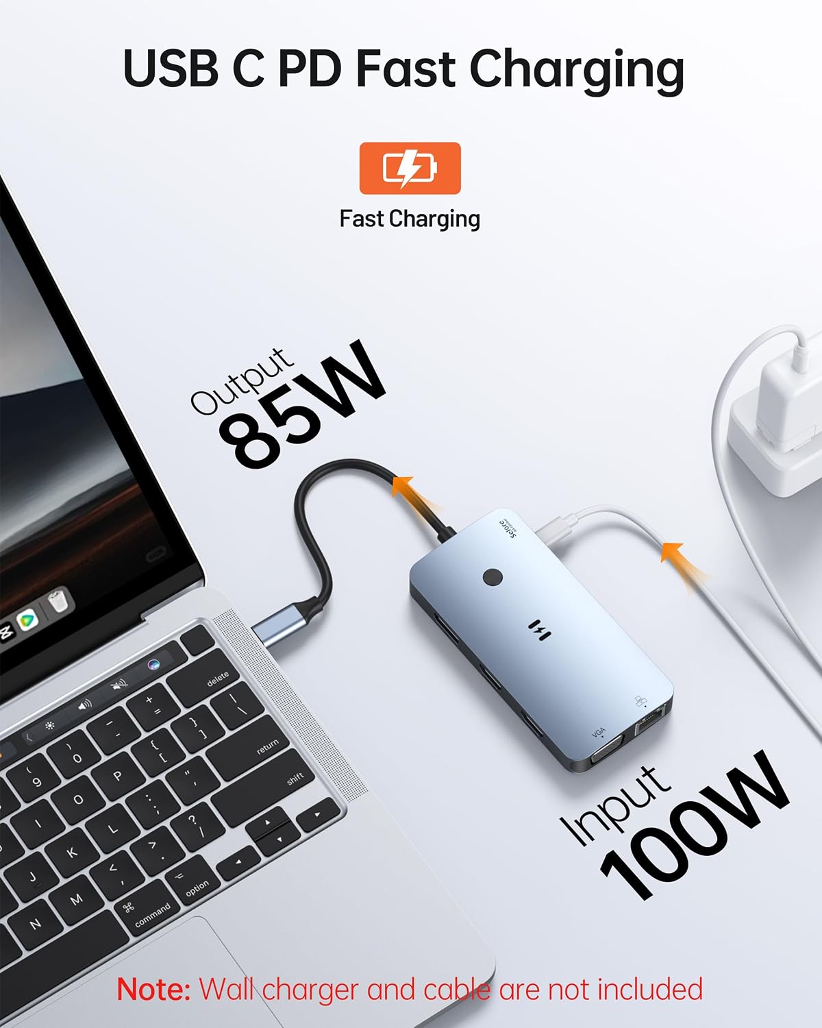 Thumbnail 6 de Selore&S-Global SEUC0554 USB-Cドッキングステーション、HDMI×2・DisplayPort・VGA、最大100W PD対応