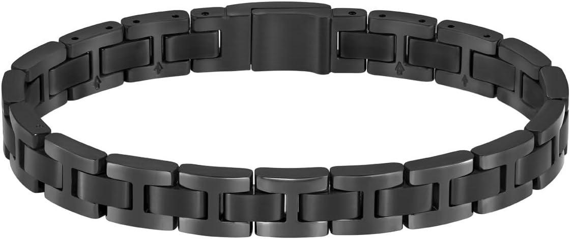 Thumbnail 4 de BOSS Jewelry Armband Metall-Link Essential – Zwei-Ton Edelstahl mit Knebelverschluss
