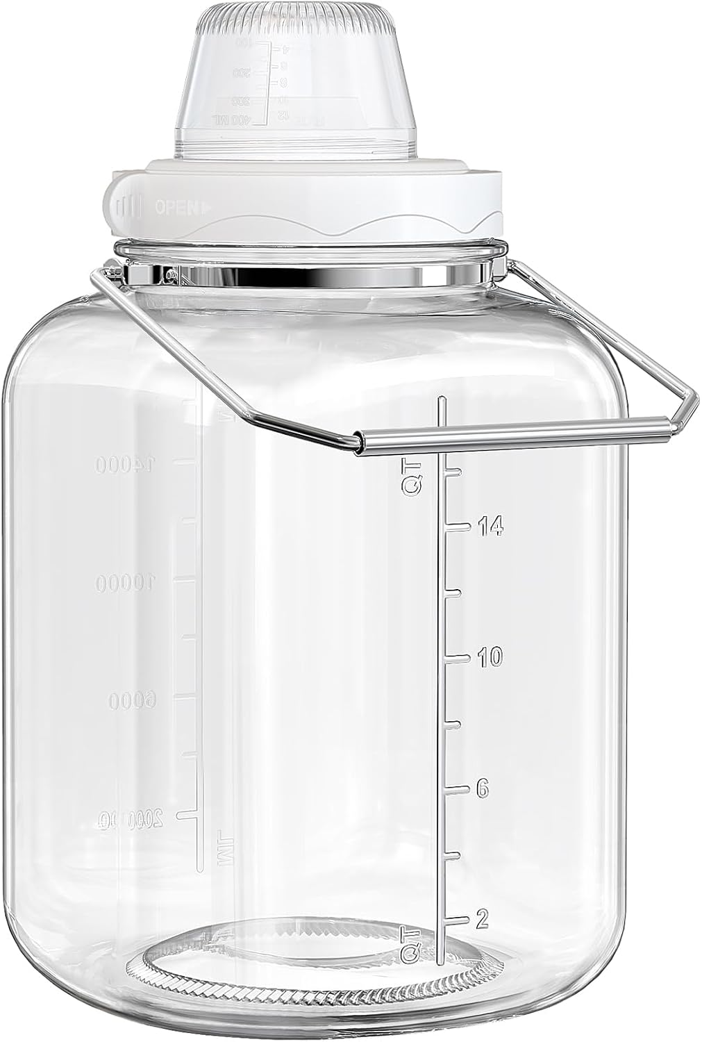 Detalle de Daitouge 5 Gallon Glass Storage Jar 🏺