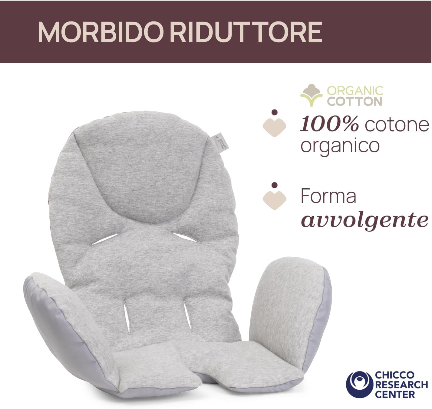 Thumbnail 5 de Chicco Polly Armonia: seggiolone evolutivo 0–40 kg con seduta regolabile e design moderno