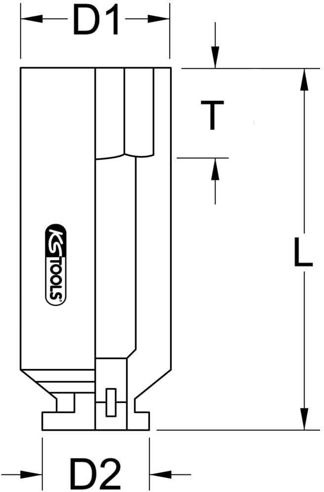 Detalle 2 de Douille KS Tools 515.0946 12 pans