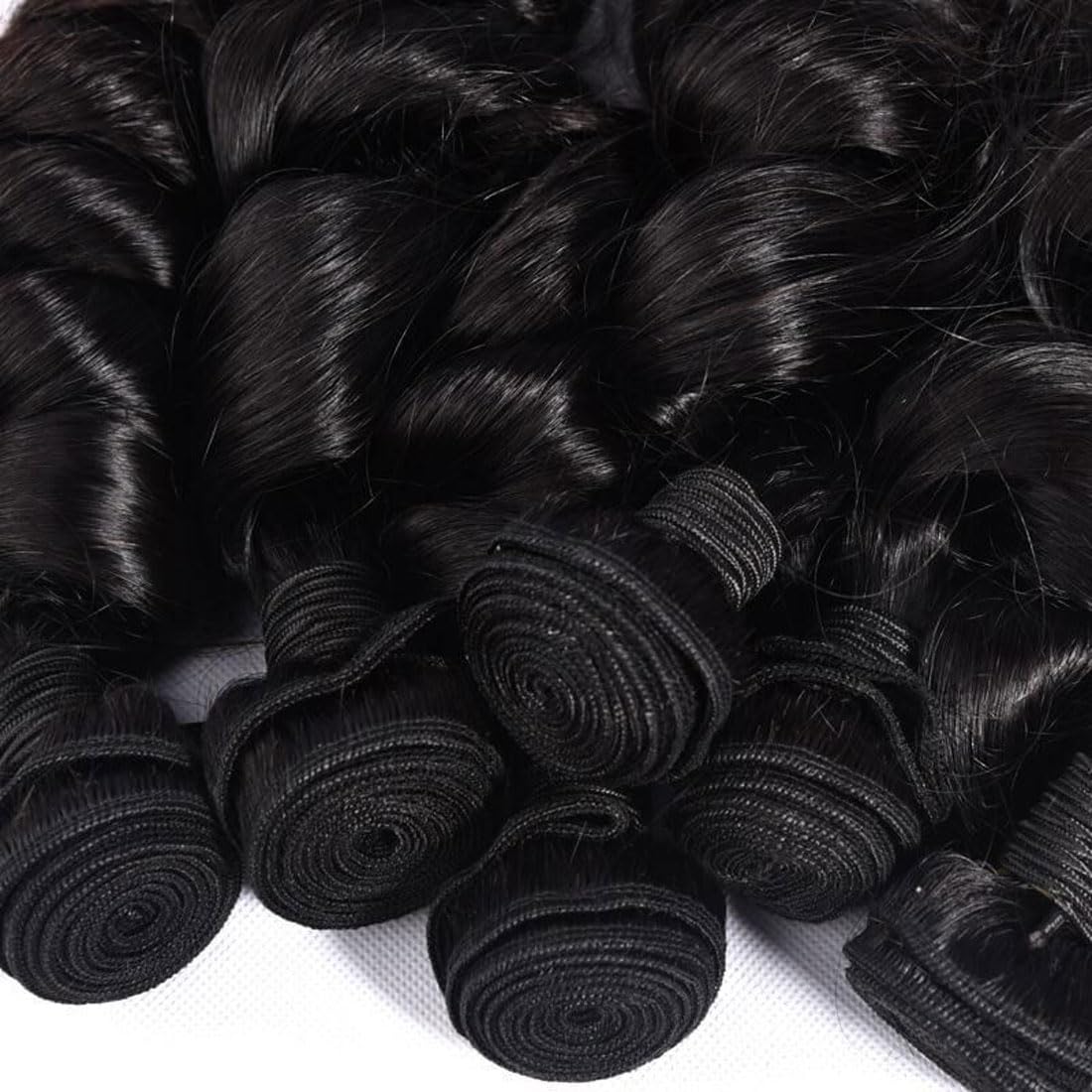 Detalle 2 de Human Hair Body Wave Bundles, 18-Inch