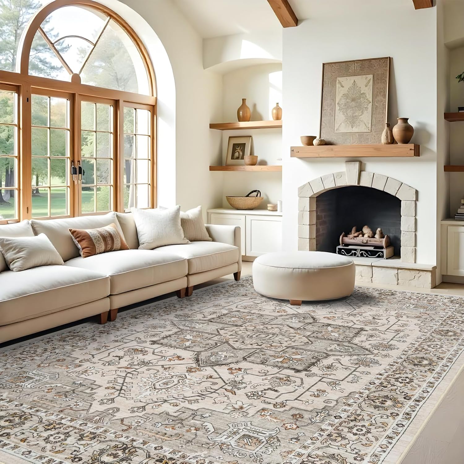 Detalle de RUUGME 9x12 Washable Area Rug