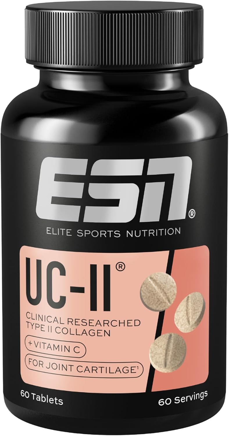 Detalle de ESN Kollagen Typ II – 60 Tabletten (2 Monate Vorrat) mit UC-II und Vitamin C