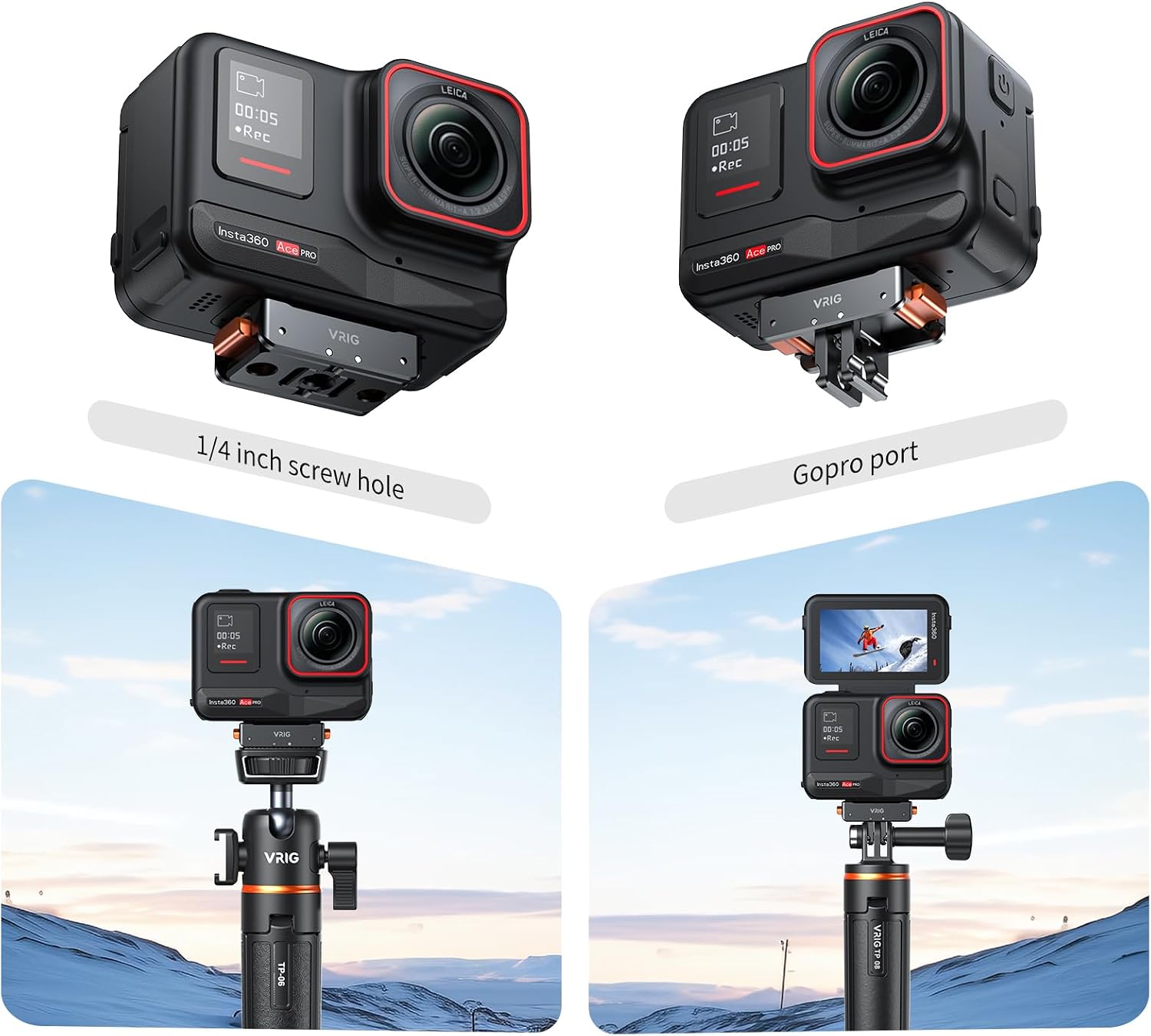 Thumbnail 1 de VRIG AC-10 Magnetic Base für Insta 360 Ace Pro 2