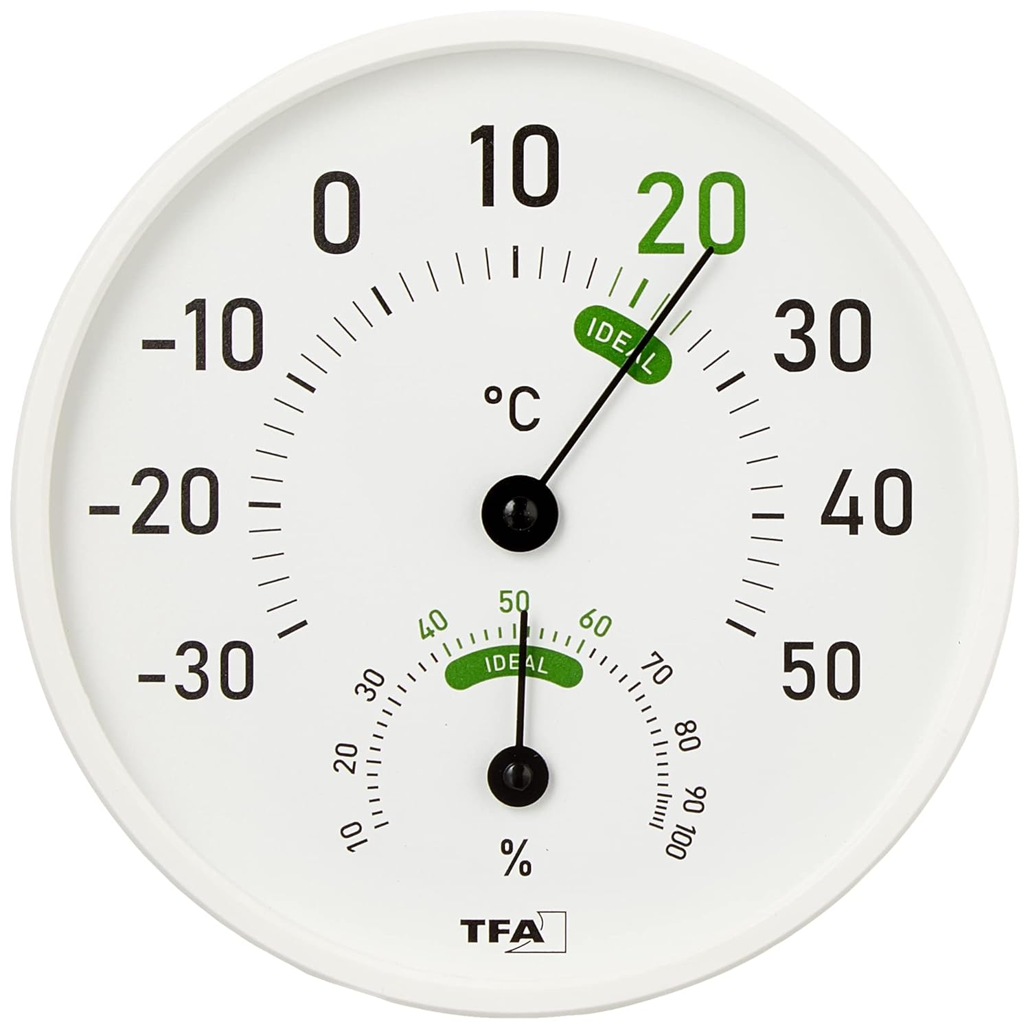Detalle 2 de TFA Dostmann thermo-hygromètre analogique 45.2045.02