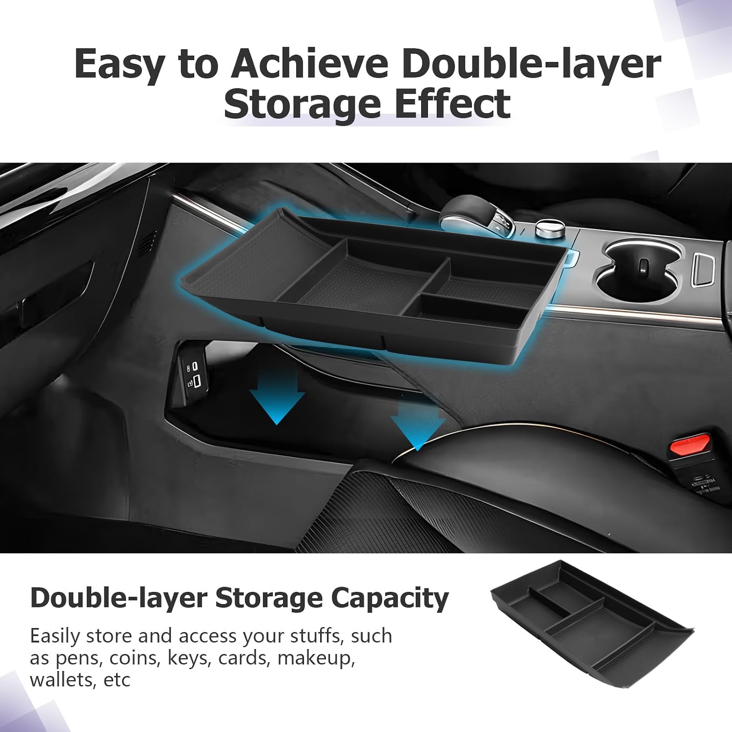 Thumbnail 3 de LUWU Omoda 5 Centre Console Organizer