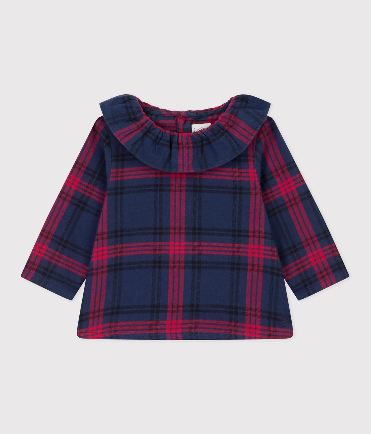Detalle de Petit Bateau Baby-Mädchen Langarmbluse – Langarm-Top für 3 Monate