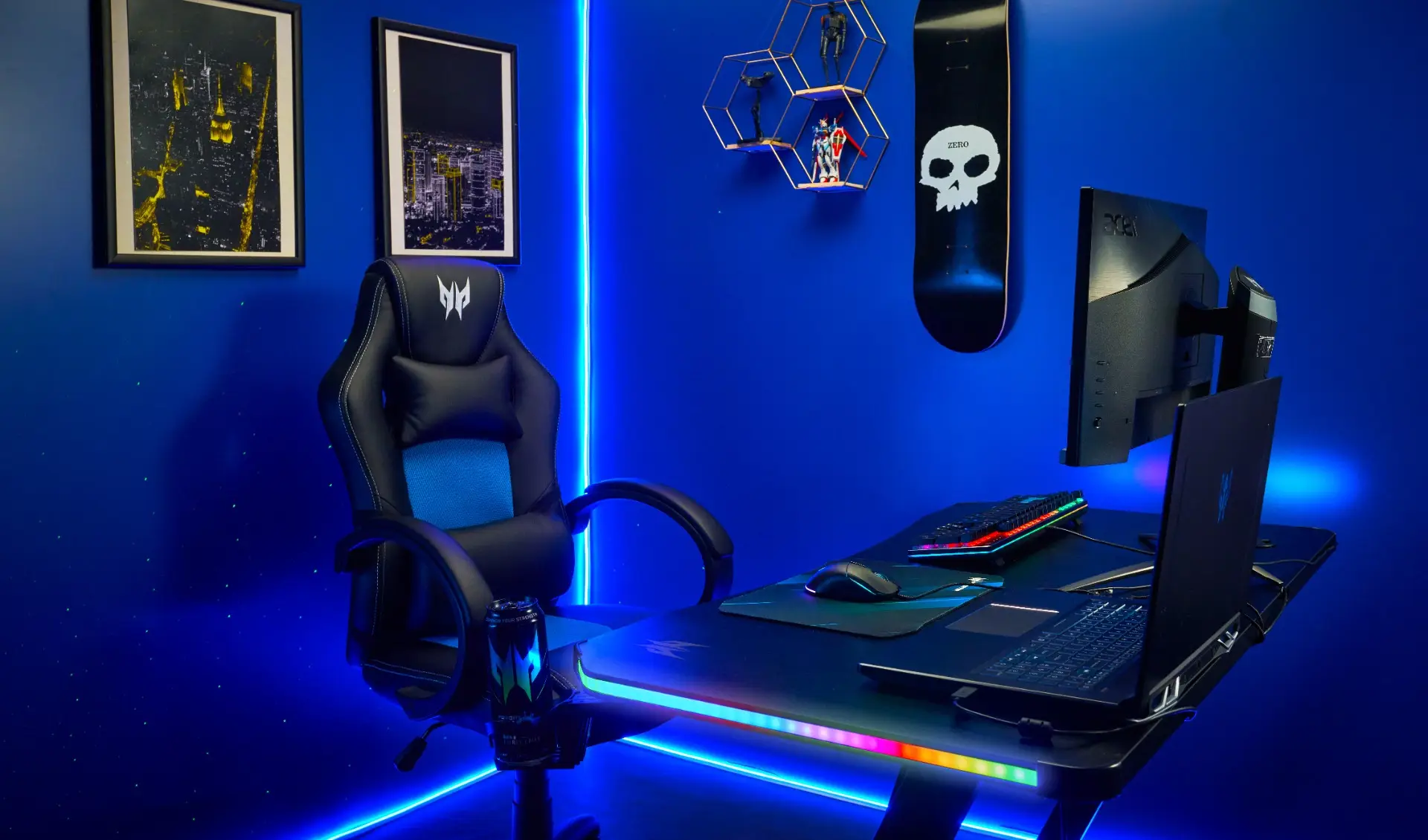 Detalle 1 de Predator Escritorio de juego Rift RGB