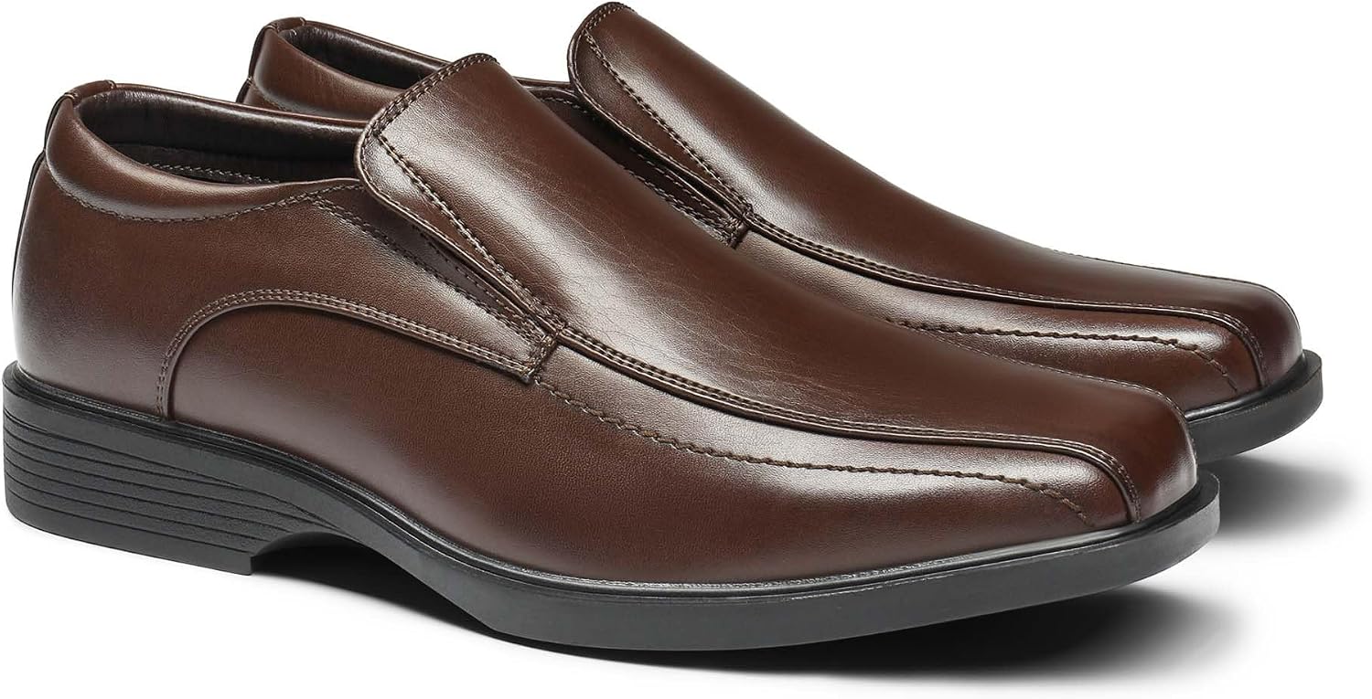 Thumbnail 5 de Bruno Marc Men's Square Toe Dress Loafers Formal Shoes