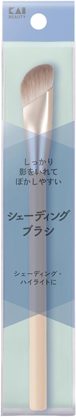 Thumbnail 6 de 貝印 KAI KQ2157 アイシャドウブラシセット 2本入り 平型・丸型 PBT毛