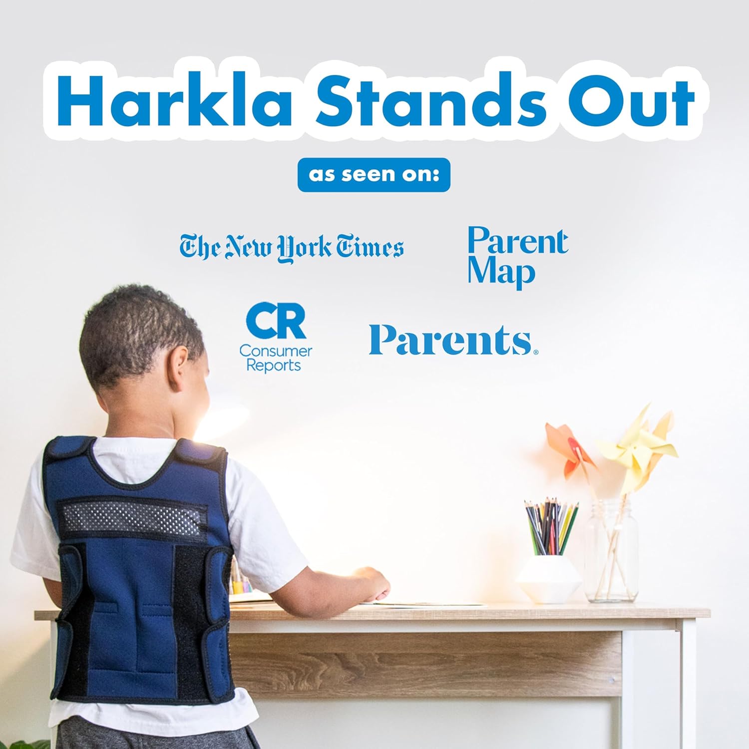 Detalle 2 de Harkla Weighted Vest for Kids, Large