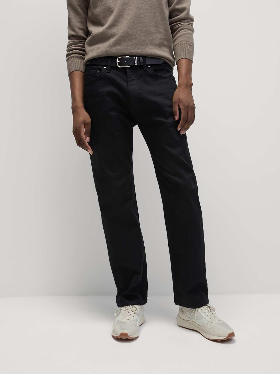 Detalle 2 de Marks & Spencer herenjeans met rechte pasvorm en stretch