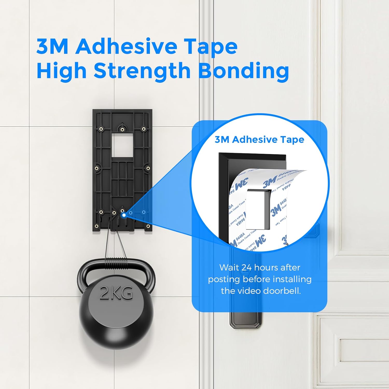 Detalle 1 de Ring No-Drill Mount with Sticky Pad