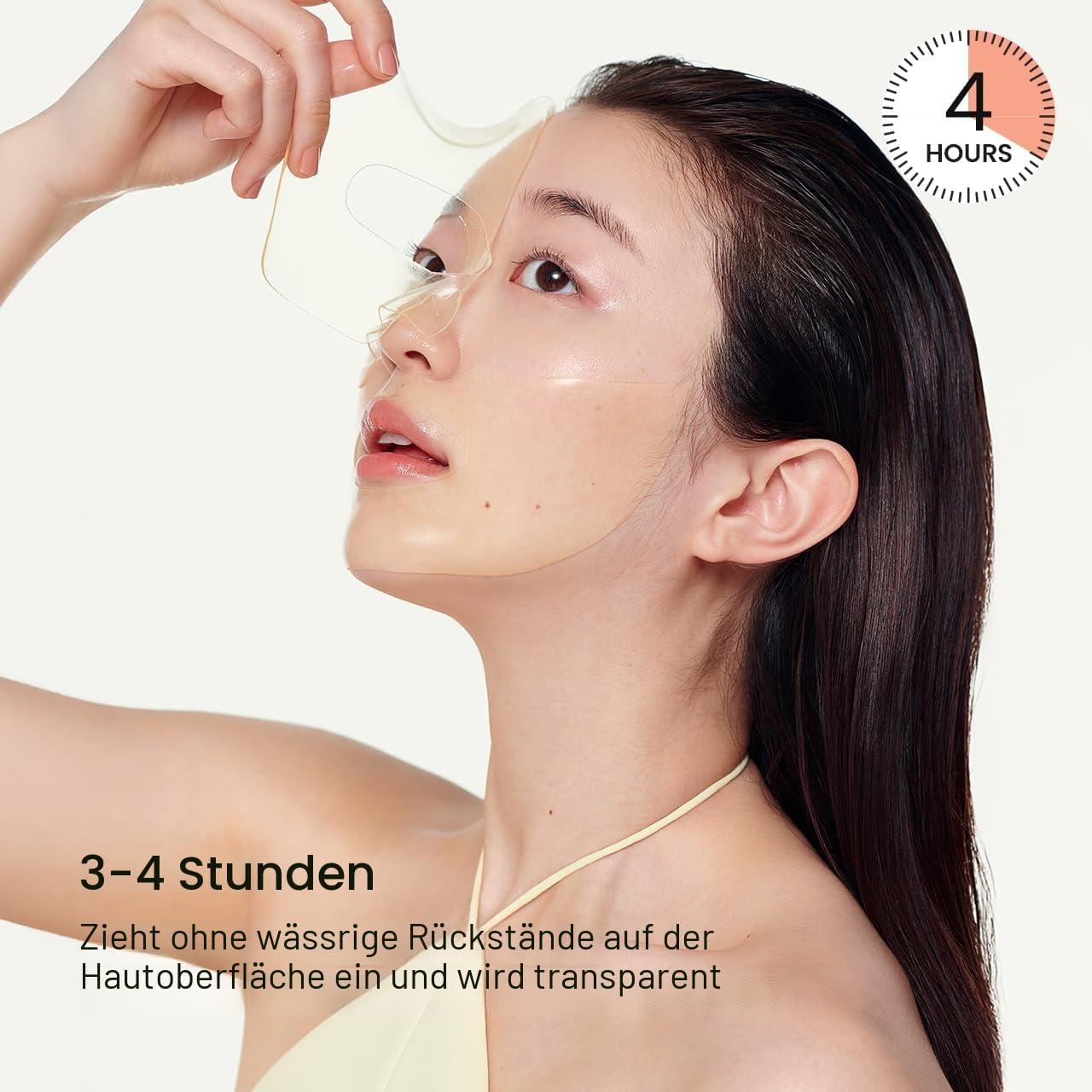 Detalle 2 de BIODANCE Radiant Vita Niacinamide Real Deep Mask – Overnight Hydrogel Maske (4 x 34 g)