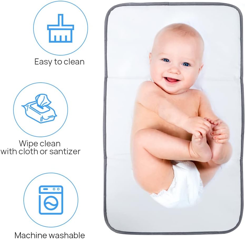 Thumbnail 3 de Lekebaby Foldable Travel Changing Mat Portable baby changing mat